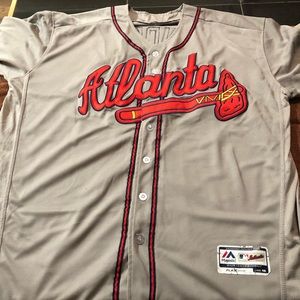 MLB Jersey Atlanta Braves Sanders #24